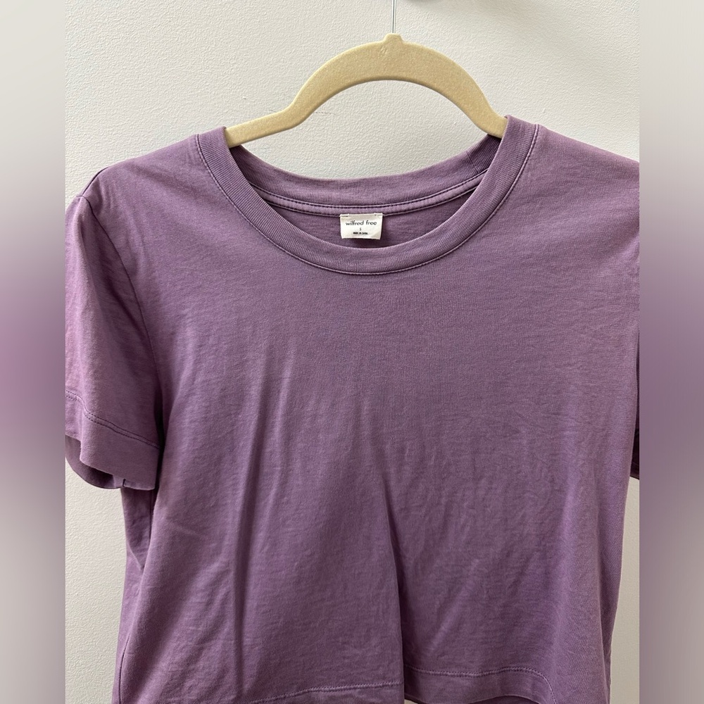 Aritzia Wilfred Free Tshirt (Lavender)